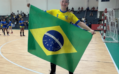 Atleta sarandiense é campeã da Copa América de Handebol Master com a Seleção Brasileira